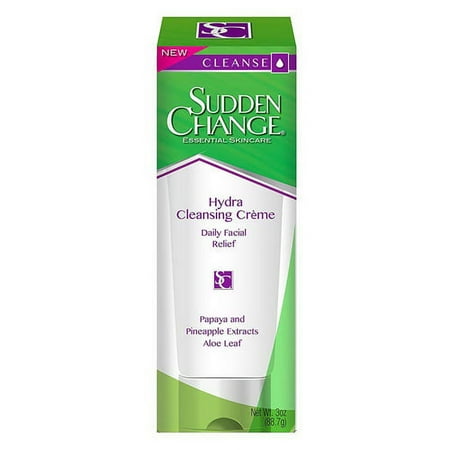 Sudden Change Hydra Cleansing Creme Daily Facial Relief, 3 Oz, 6 Pack