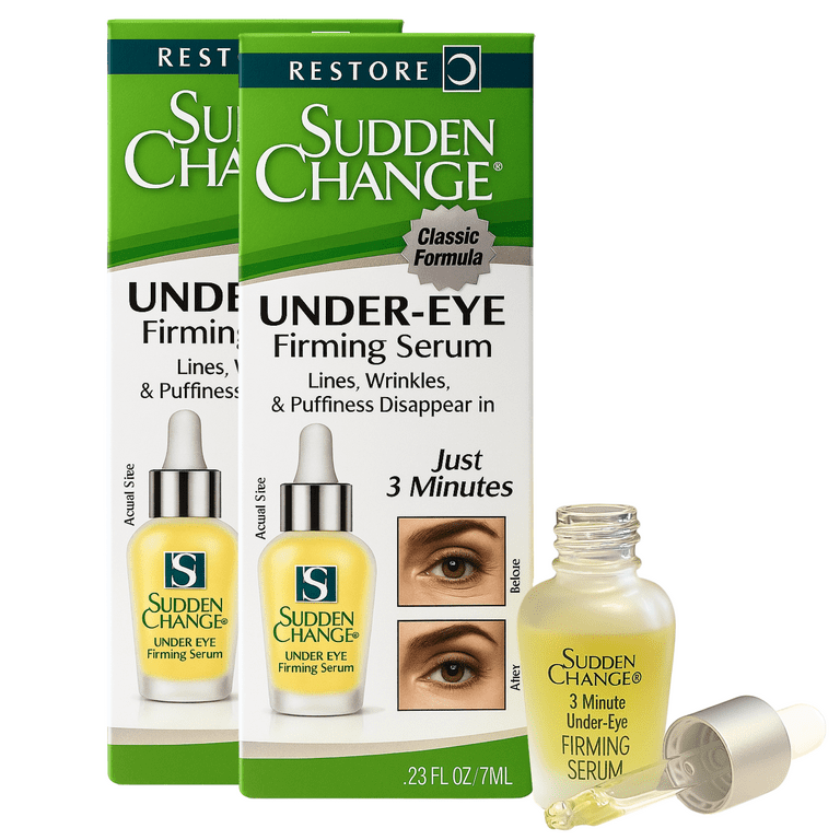 SUDDEN CHANGE Under-Eye Firming Serum, Reduces Puffiness Lines