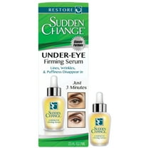 Sudden Change Under-Eye Firming Serum, Puffiness and Wrinkle Treatment, 3-Minute Results, 0.23 oz