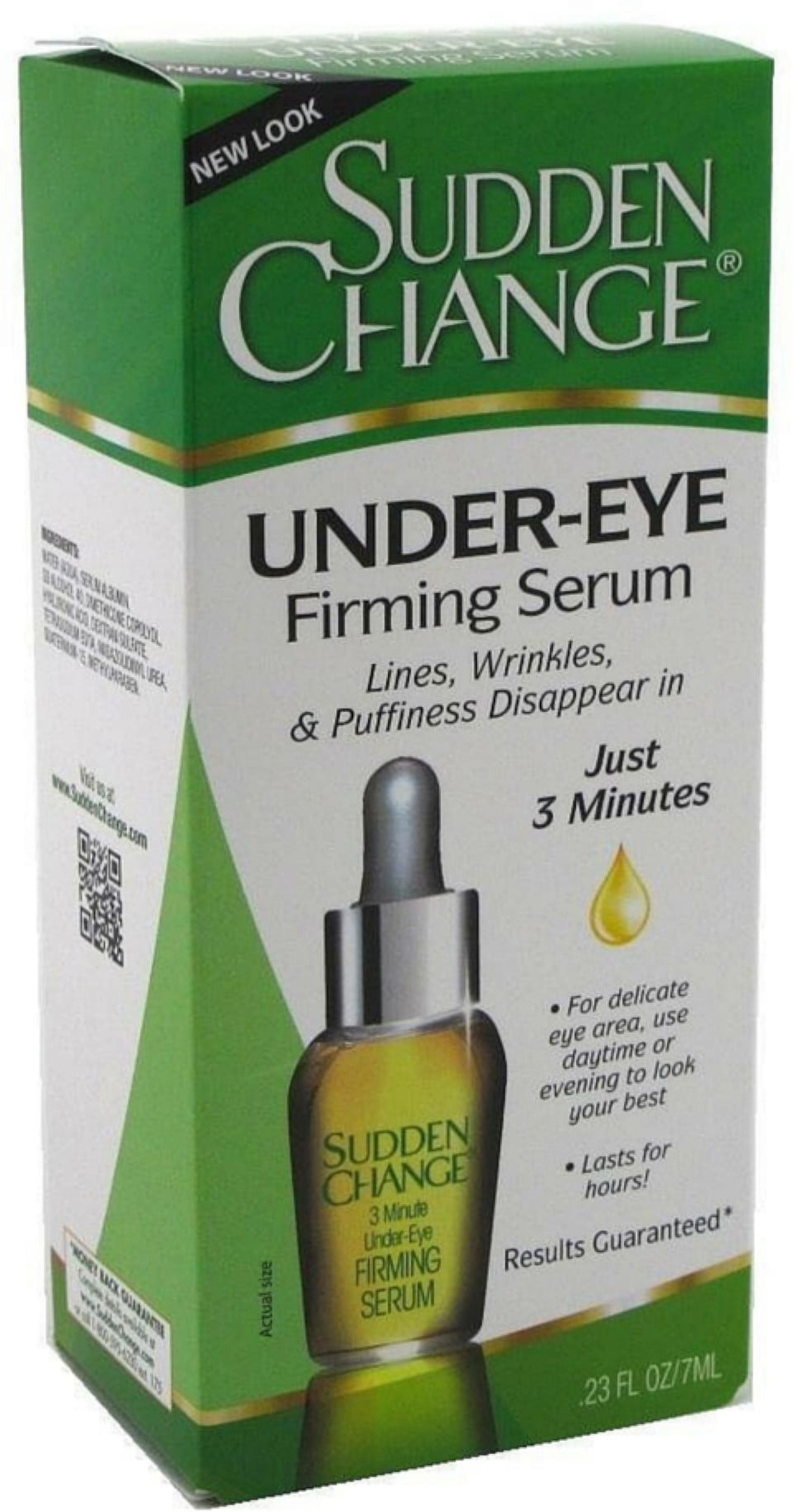 SUDDEN CHANGE Under-Eye Firming Serum 0.23 oz, Tightens Bags