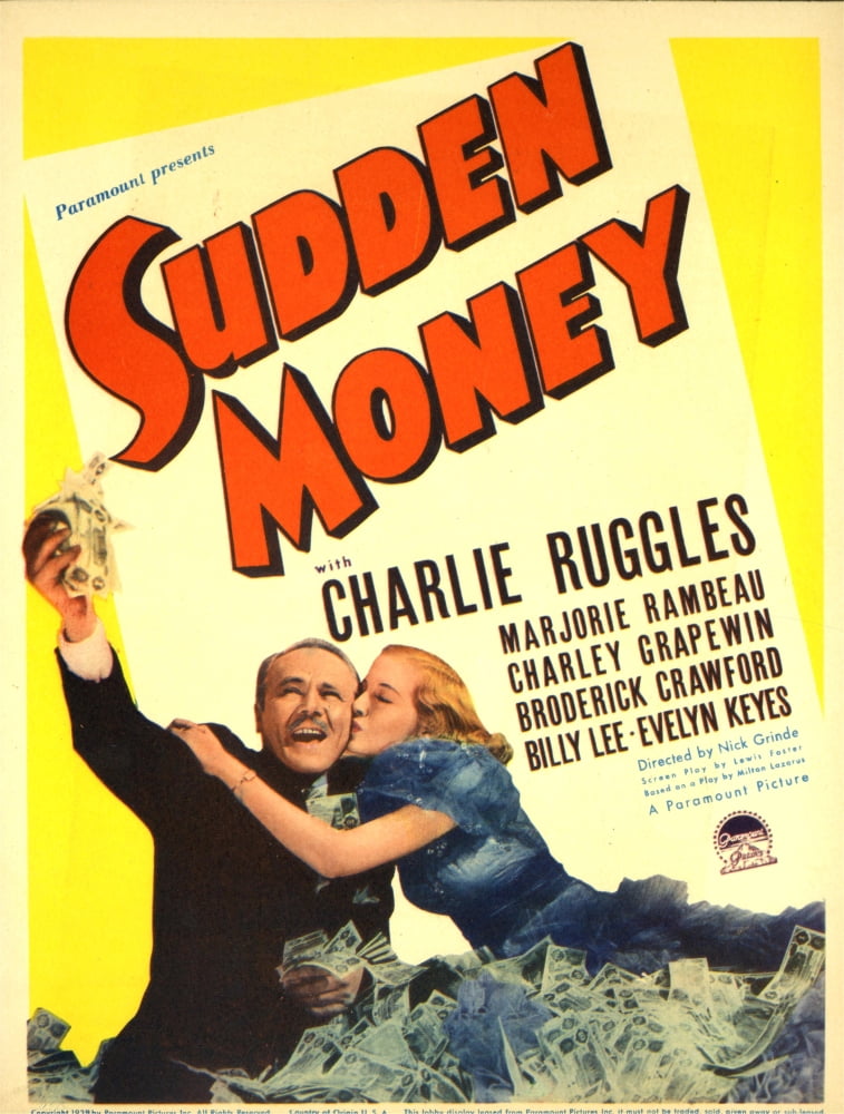 Sudden Money Canvas Art - (24 x 36)