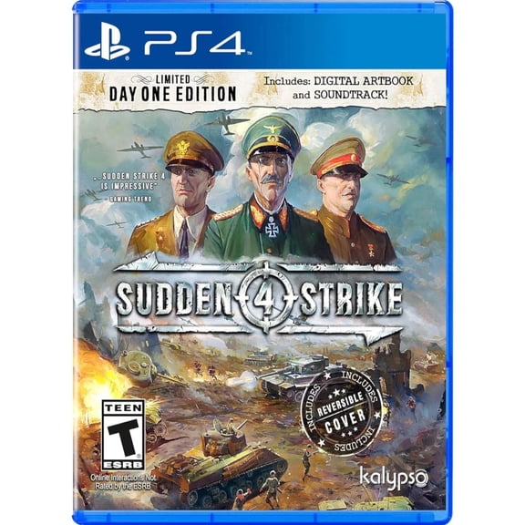 Sudden Strike 4 : Limited Day One Edition - Artbook & Soundtrack [PlayStation 4]