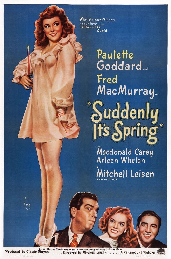 Suddenly ItS Spring U Canvas Art - (11 x 17)