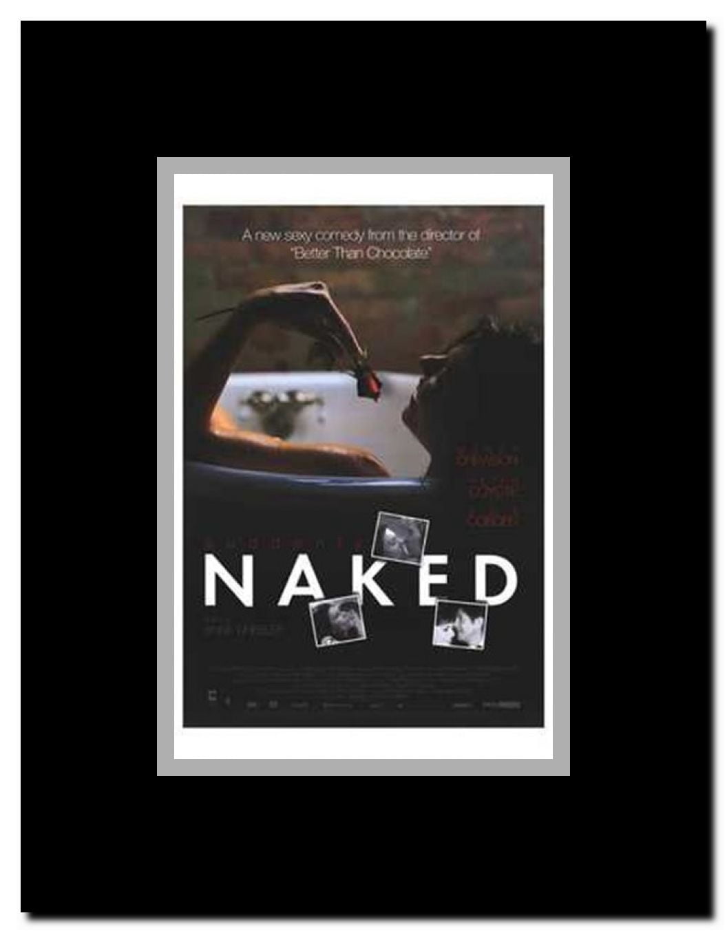 Suddenly Naked Framed Movie Poster