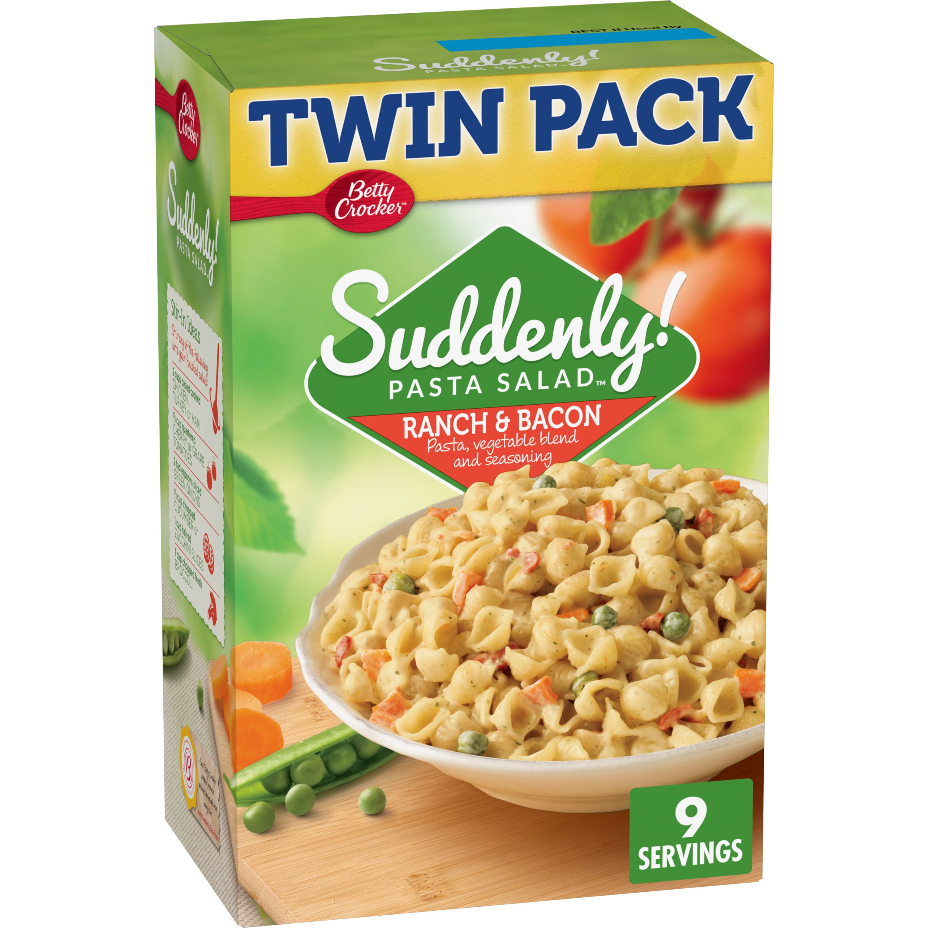 Suddenly Pasta Salad Ranch & Bacon with Vegetable Blend & Seasoning