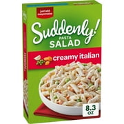 Suddenly Salad Creamy Italian Pasta Salad Mix with Vegetable Blend & Seasoning, 8.3 oz Box