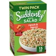 thumbnail image 1 of Suddenly Salad Ranch & Bacon Pasta Salad Mix with Vegetable Blend & Seasoning, 15 oz Box, 1 of 7