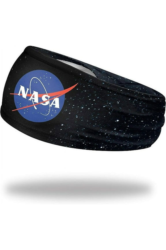 Adult Non Slip Tapered Headband, NASA
