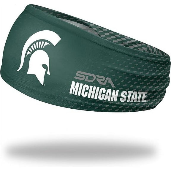 Suddora Adult Solid Color Tapered Non-Slip Headband, Green