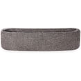 thumbnail image 1 of Suddora Kids Athletic Solid Color Cotton-Blend Head Sweatband, Gray, 1 of 6