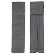 Suddora Solid Color Football Towel with Hook and Loop Closure, Gray