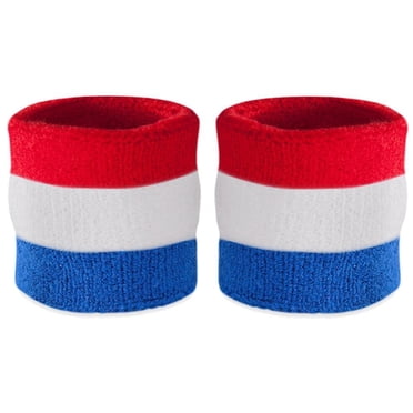 Suddora Wrist Sweatbands Also Available in Neon Colors - Athletic