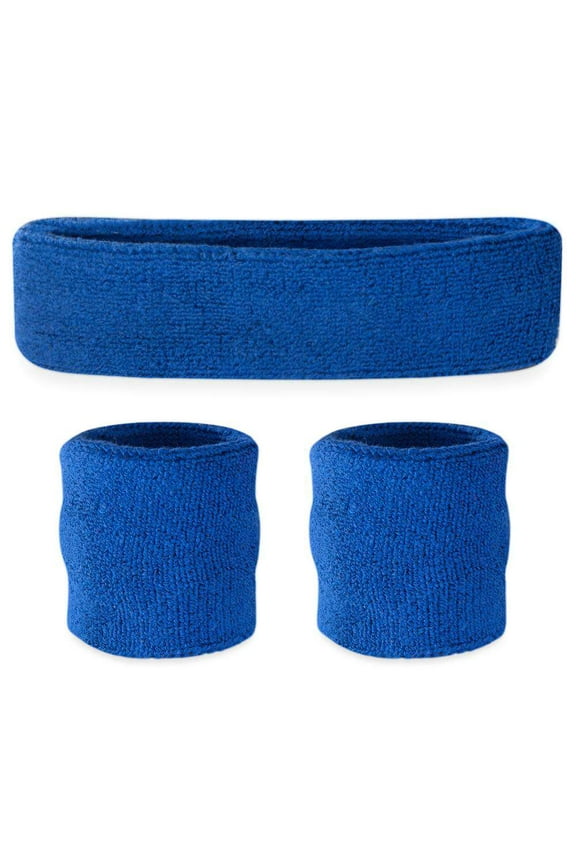 Sweatbands Set , Blue