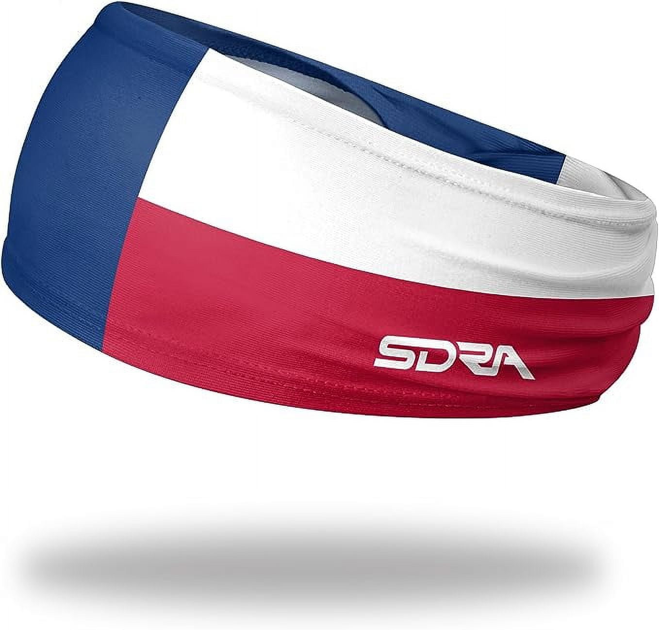 Suddora Texas State Flag Tapered Headband , Sport ,Outdoor, Workout