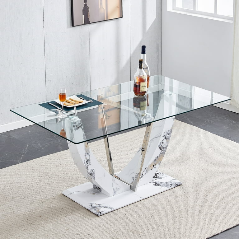 Glass Dining Table, Glass Coffee Table