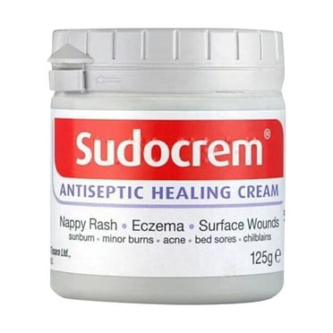 Sudocrem Antiseptic Healing Cream 125g Effective Relief for Nappy Rash, Eczema, Surface Wounds, and More