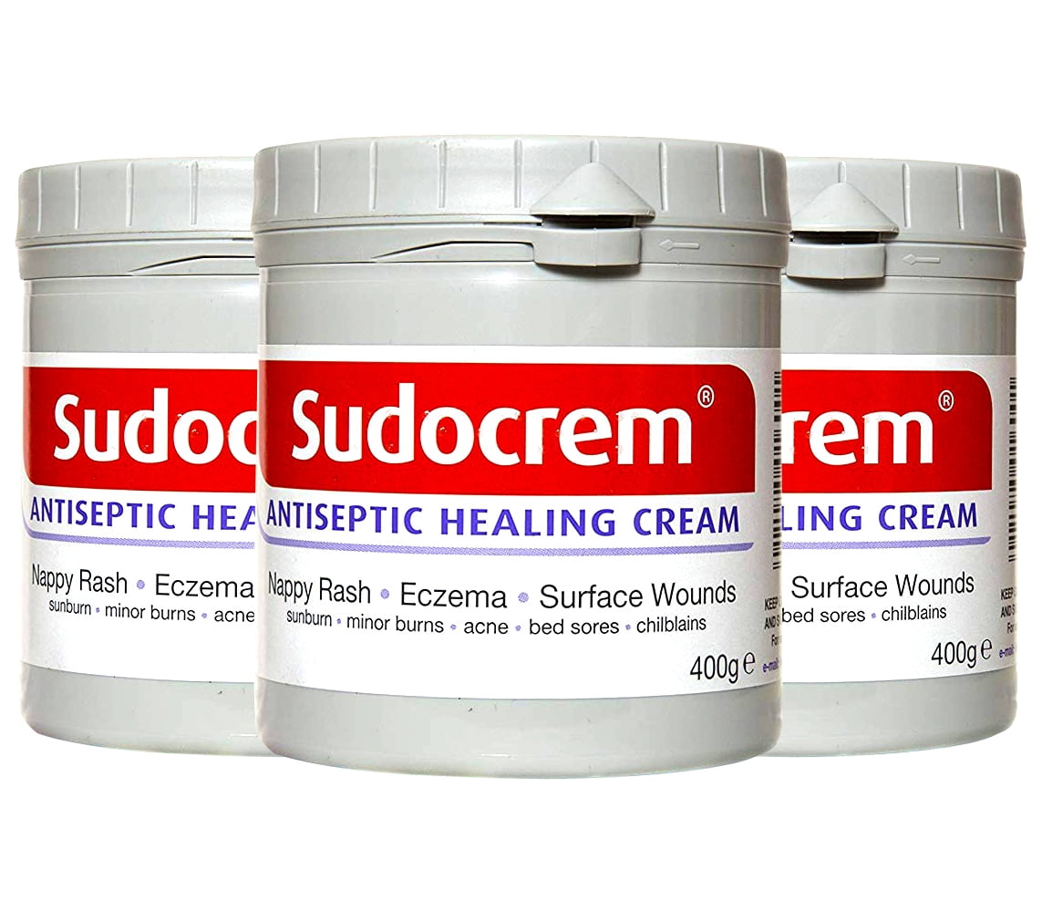 Sudocrem Antiseptic Healing Cream 400g Sudo Creme Cream (Pack Of 3)