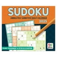Sudoku 2025 6x5" Desktop Box Calendar Cal Ink