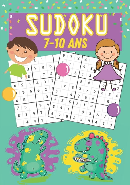 Sudoku 7-10 ans: 180 grilles / Niveau Très facile - Facile - Moyen / Spécial enfants entre 7 et 10 ans., (Paperback)