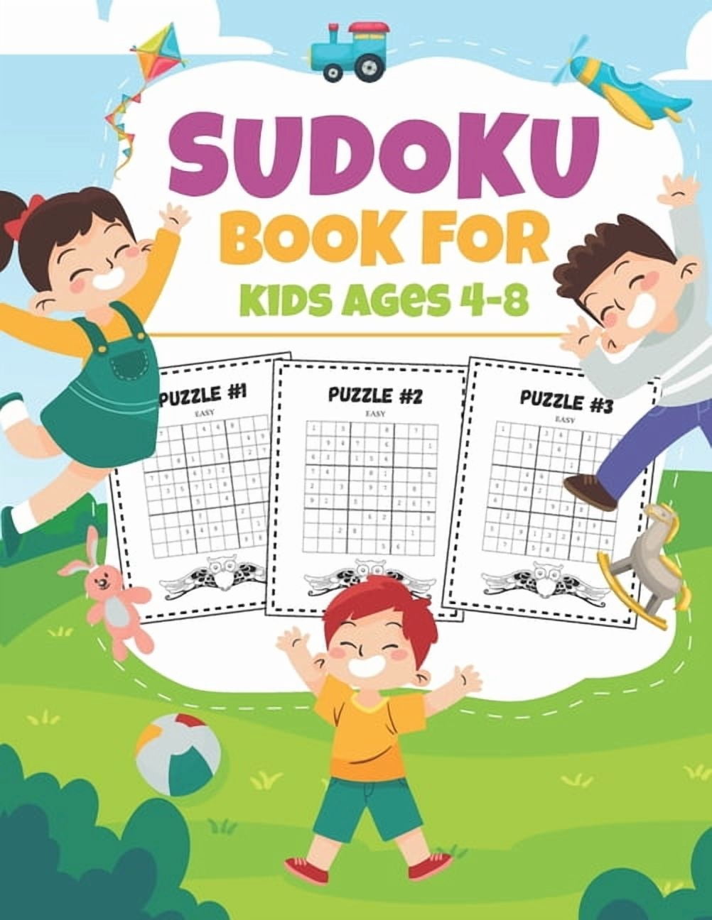 Sudoku Book For Kids Ages 4-8: Easy Sudoku Puzzles Activity Books for ...
