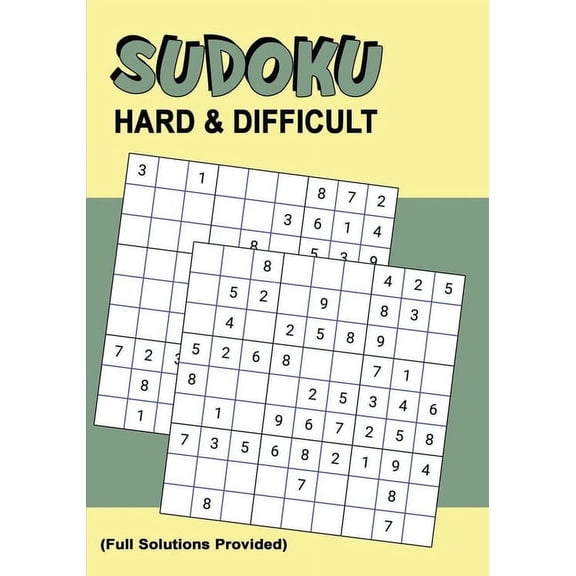 Sudoku Books for Adults: Sudoku Hard & Difficult: Hard & Challenging Puzzles that Will Be Stimulating for Experienced People Who Loves Sudoku (Paperback)