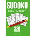 thumbnail image 1 of Sudoku Easy - Medium: Sudoku Puzzle Book With 320 Easy To Medium Sudoku Puzzles For Adults, (Paperback), 1 of 1