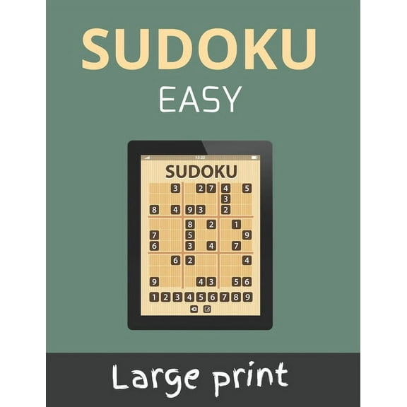Sudoku Easy : Sudokus for Adults with Solutions - 9x9 Puzzle Book - Gift Idea for Adults, Teenagers, and Seniors (Paperback)