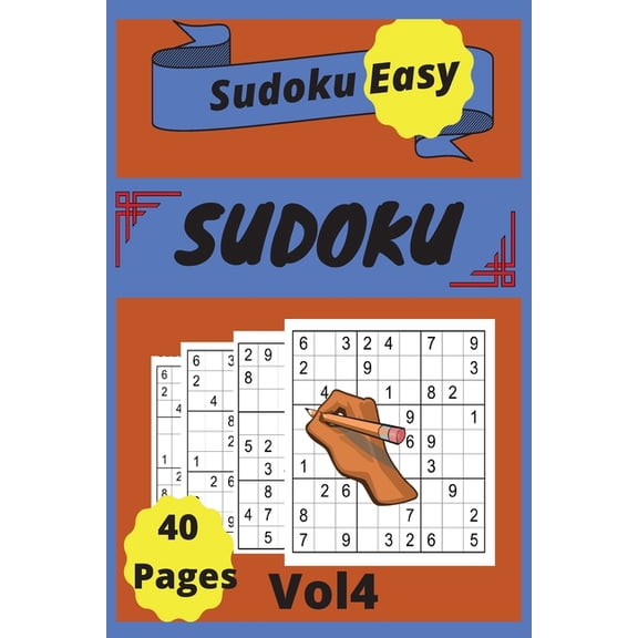 Sudoku Easy: Vol 4, (Paperback)