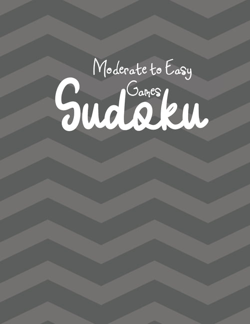 Sudoku : Games Moderate to Easy --Mind Puzzles Games -- Activity --9X9 boxes -- 50 Games & Solutions -- Great Puzzle Solver (Paperback)