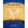 thumbnail image 1 of Sudoku Sudoku Grades de Vários Tamanhos Deluxe - Extremo - Volume 61 - 476 Jogos, Book 61, (Paperback), 1 of 1