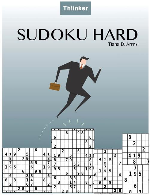 Sudoku Hard: Puzzles &amp; Games - Hard, Over 1200+ Puzzles -: Large 8.5x11 inch 220 p. Sudoku book, (Paperback)