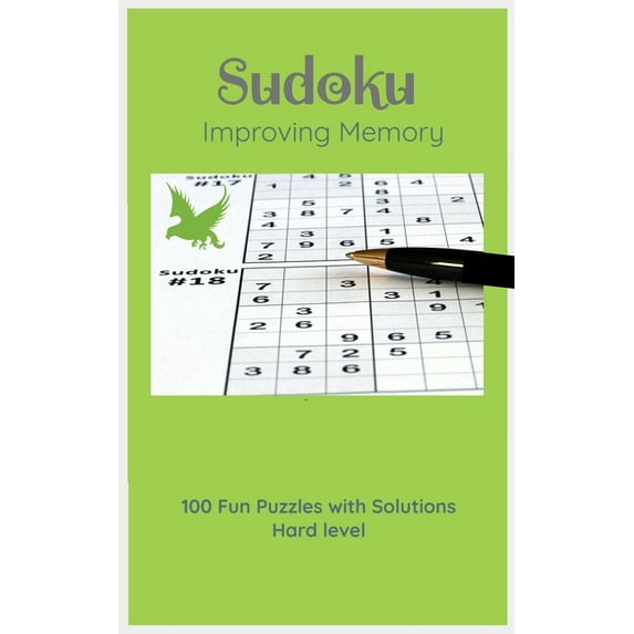 Sudoku: Improving Memory: Hard Level (Paperback)