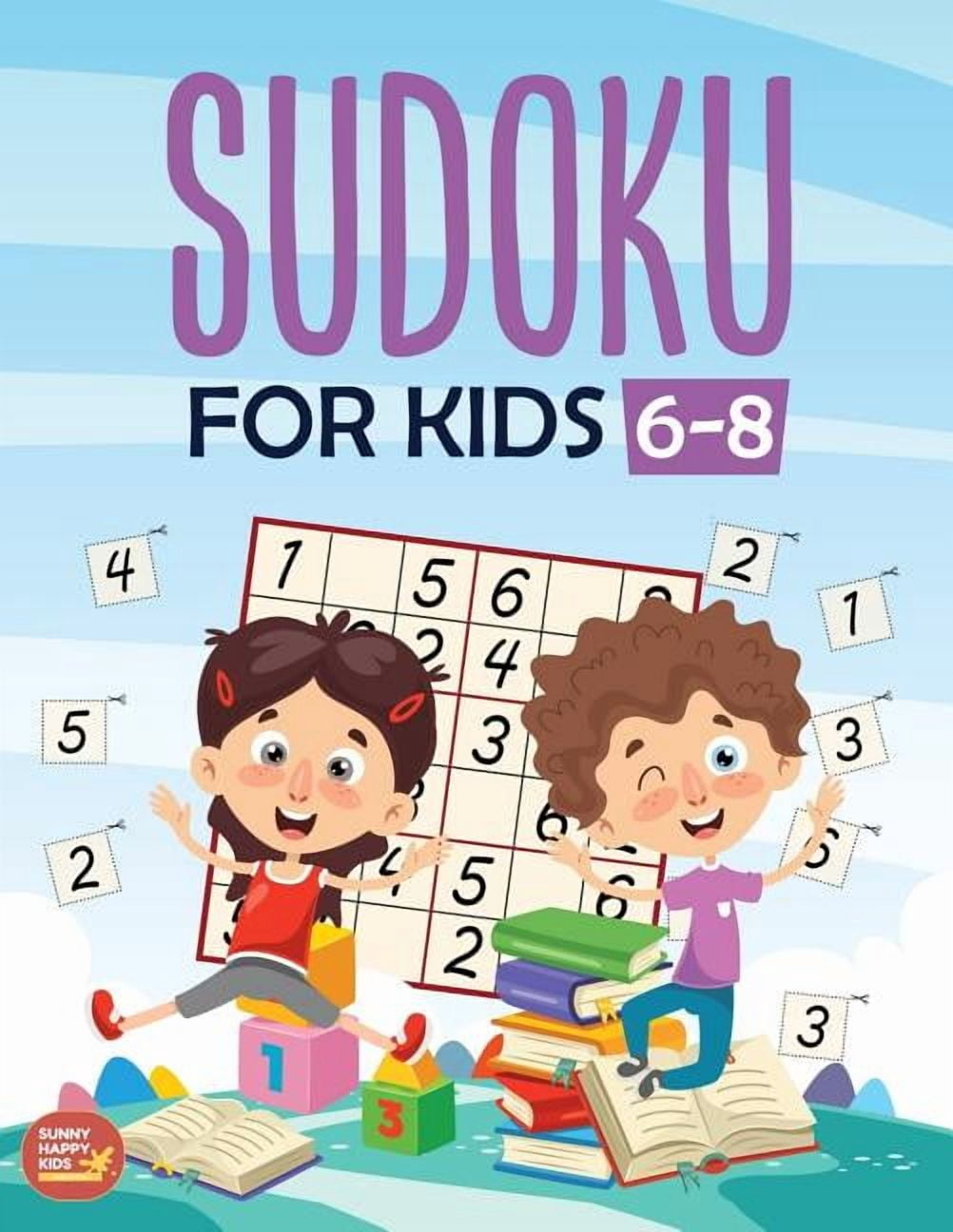 Sudoku For Kids 6-8: More Than 100+ Beginner, Easy and Fun Sudoku ...