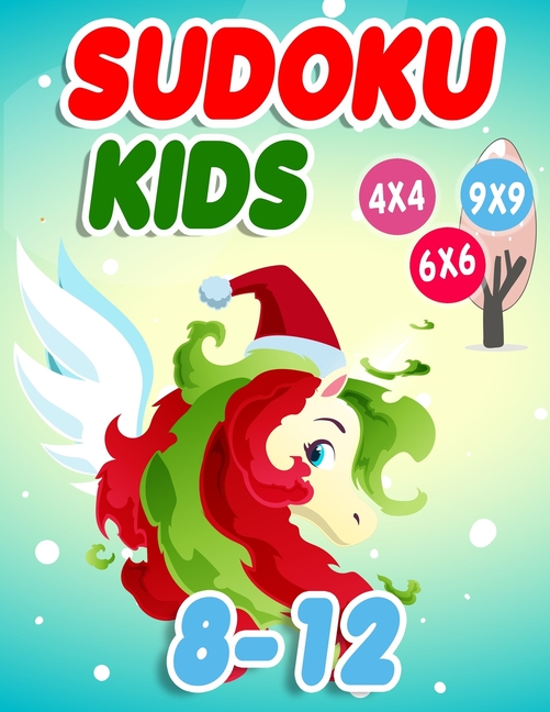 Sudoku Kids 8-12: 300 Sudoku RÃ¤tsel Im Format 9x9 In Einfach, Mittel Und Schwer, (Paperback)