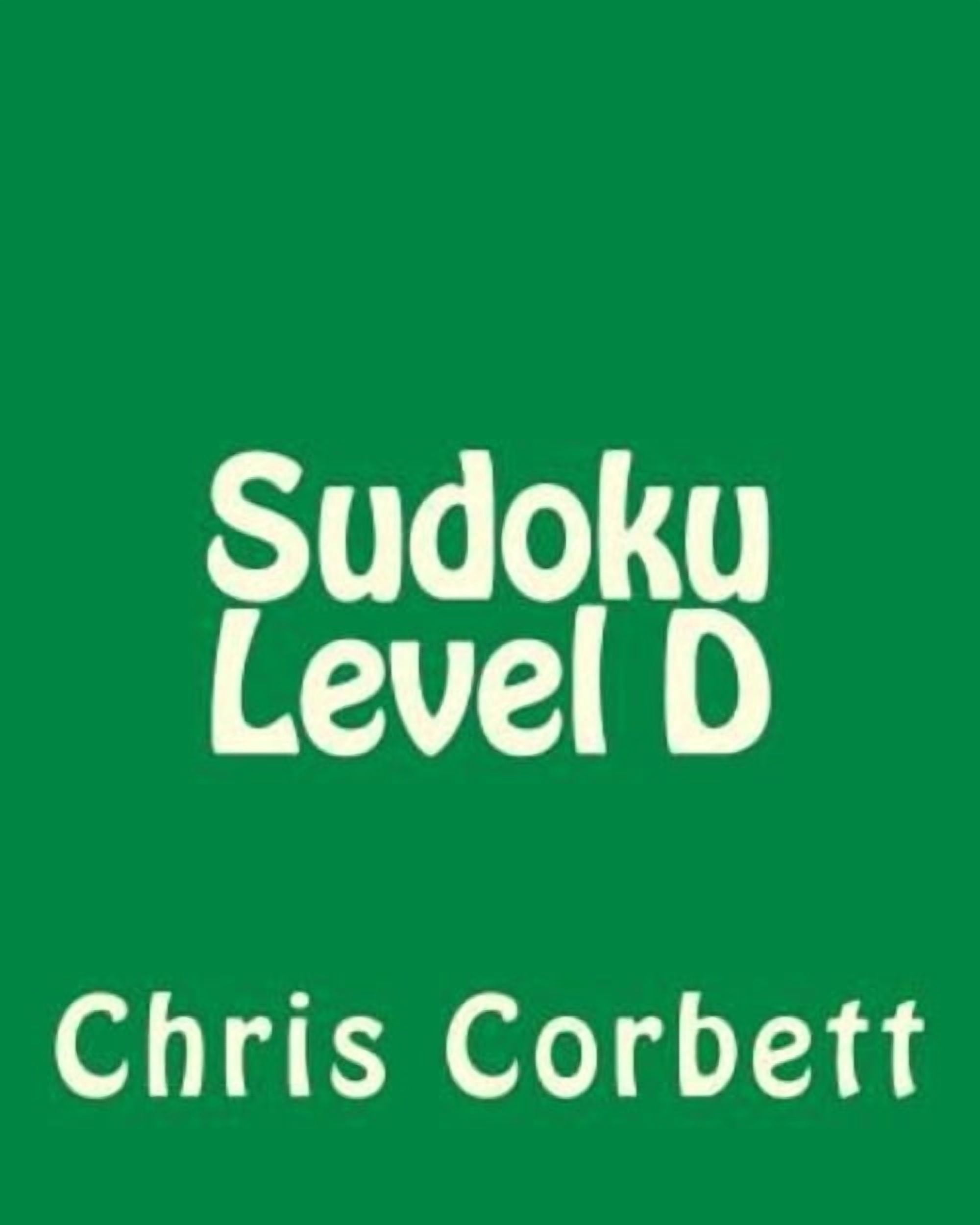 Sudoku Level D: Medium Sudoku Puzzles