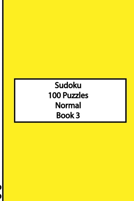 Sudoku-Normal Sudoku-Normal-Book 3, (Paperback)