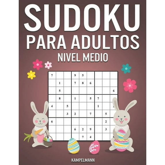 Sudoku Para Adultos Nivel Medio: 365 Sudoku de Media Dificultad para Adultos con Soluciones y Instrucciones - Edición de, (Paperback)