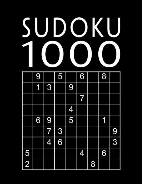 Sudoku Per Adulti: 1000 Sudokus - facile - medio - difficile