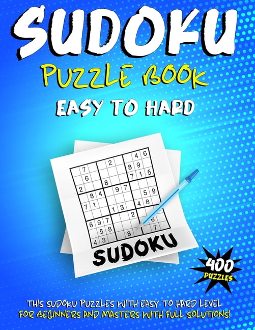 The Large 300 Sudoku Puzzles ( Medium Level): Easy to Hard Sudoku