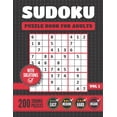 thumbnail image 1 of Sudoku Puzzle Book For Adults : 200 Easy To Extreme Sudoku Puzzles With Solutions (Easy, Medium, Hard & Insane) (Paperback), 1 of 1