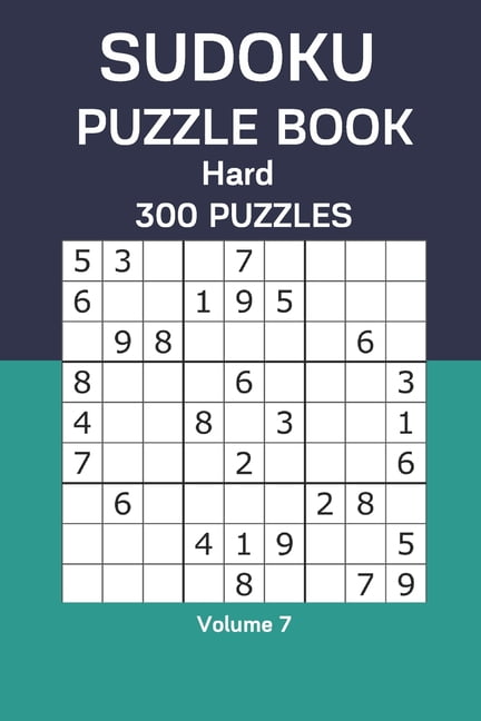 Sudoku Puzzle Book Hard: 300 Puzzles Volume 7, (Paperback)