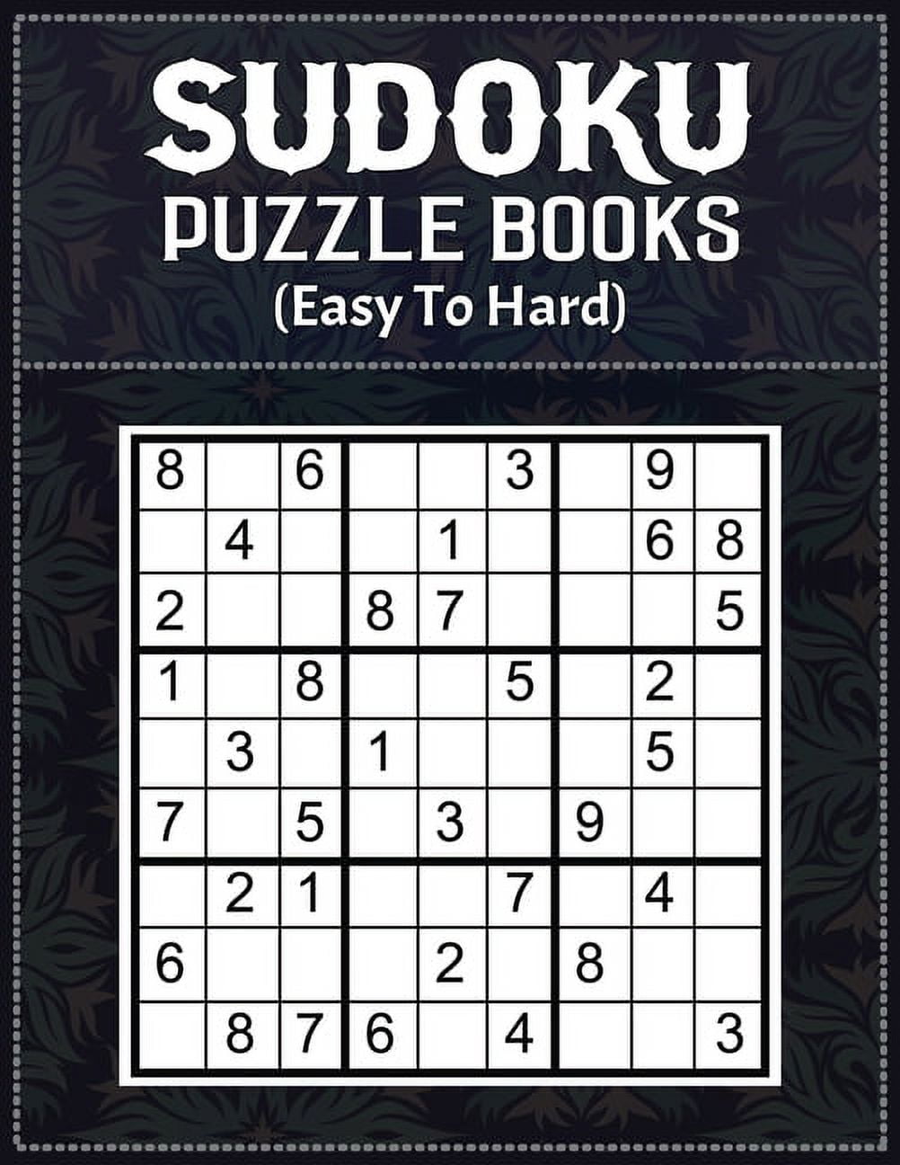 Sudoku Puzzle Books Easy To Hard, Large Print Sudoku Puzzle & Solution, Relax and Solve Sudoku