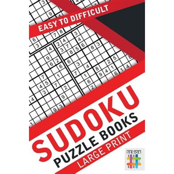 Sudoku Puzzle Books Large Print Easy to Difficult (Paperback)