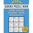 thumbnail image 1 of Sudoku Puzzle Books Sudoku Puzzle Book 200 HARD Giant Size Puzzles: One Gigantic Puzzle Per Letter Size Page, Book 24, (Paperback), 1 of 1