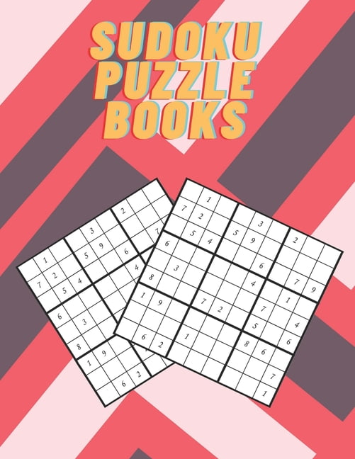 Sudoku Puzzle Books: sudoku brain game, sudoku puzzles with solutions, hard sudoku puzzles, puzzle book for adults, (Paperback)