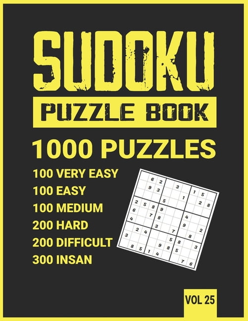 Sudoku Puzzle Book for Adults - 300 Puzzles - Easy : Large Print Sudoku  Puzzles for Beginners (Paperback)