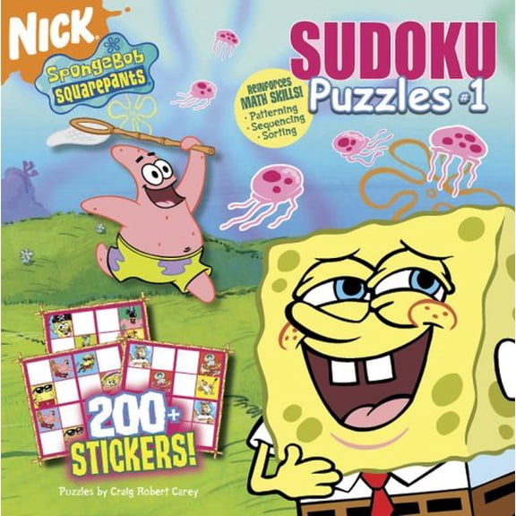 Pre-Owned Sudoku Puzzles #1 (Nick Spongebob Squarepants (Simon Spotlight)) (Paperback) 1416924264 9781416924265