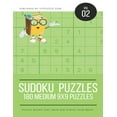 thumbnail image 1 of Sudoku Puzzles - 180 Medium 9x9 Puzzles, (Paperback), 1 of 1