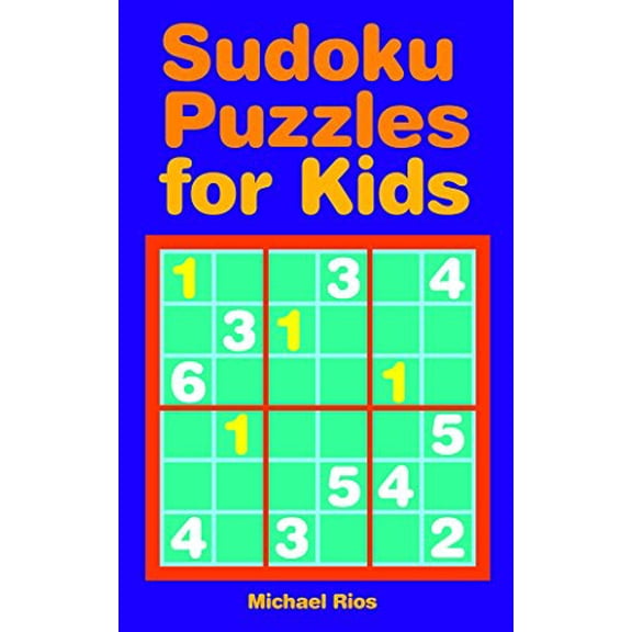 Pre-Owned Sudoku Puzzles for Kids Paperback