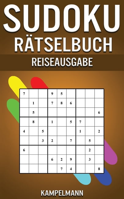 Sudoku Rätselbuch Reiseausgabe: 200 einfache bis mittelschwere Sudokus mit Lösungen - kleine kompakte Größe, (Paperback)